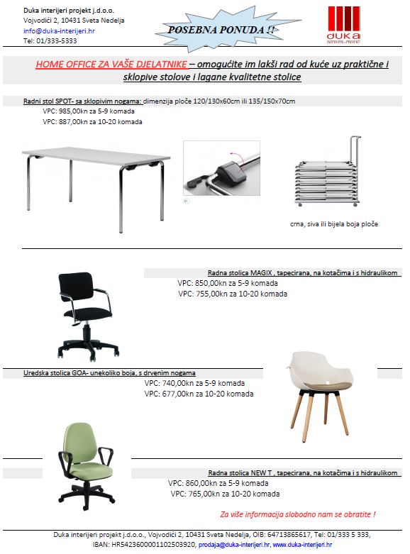 Posebna ponuda za Home office